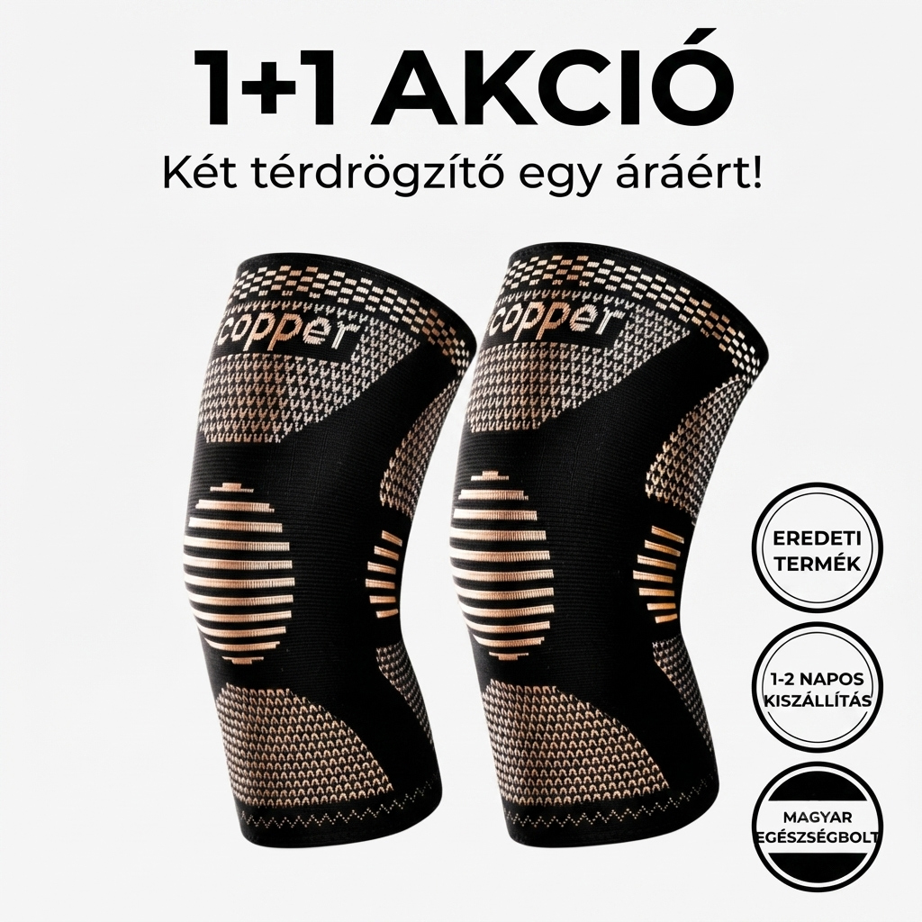 MediKnee Rézszálas Térdrögzítő